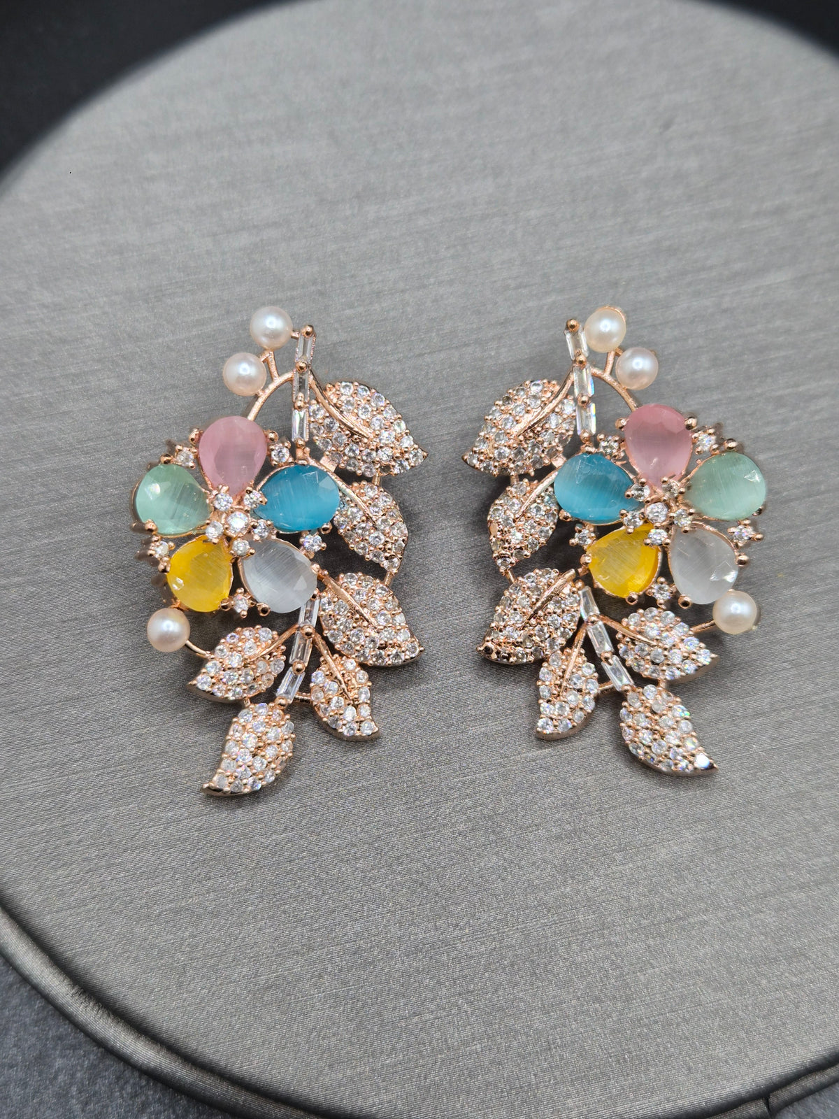 AD earrings