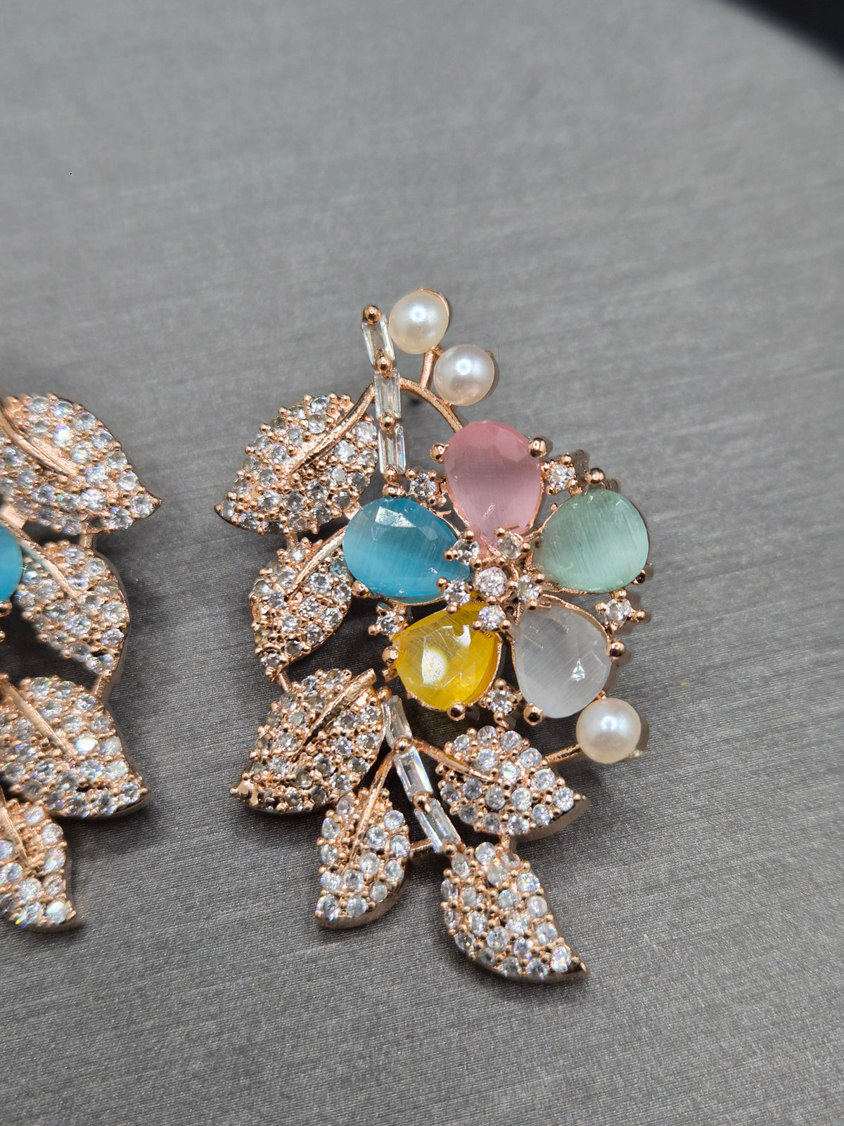 AD earrings