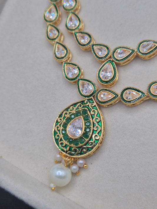 Double layer kundan