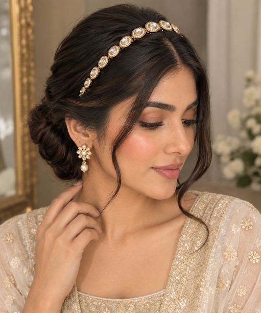 Kundan hairband